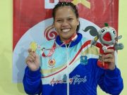 Atlet Gulat Kota Tegal Siti Aliyah Sumbang Emas di Porprov Jateng