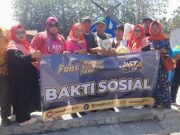 Fans Rasta FM Blora Bantu Korban Kebakaran di Katesan Jiken