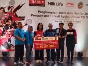 Juara Asia Junior Championships 2023, Mutiara Raih Bonus dari PB Djarum