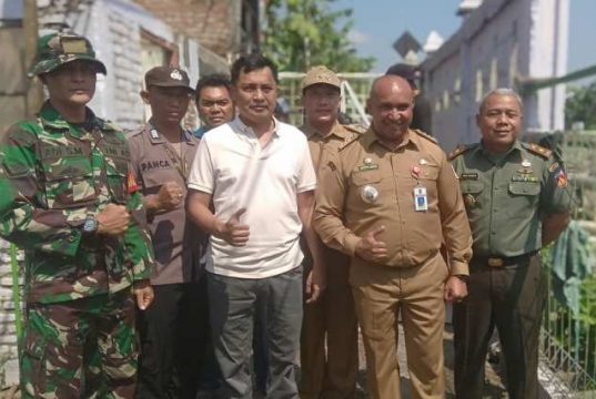 Koramil Semarang Tengah Dukung Program Sedekan Koin Dandani Omah