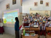Mahasiswa KKN Undip di Kajen Ajak Siswa SD Senang Baca Buku Sejak Dini