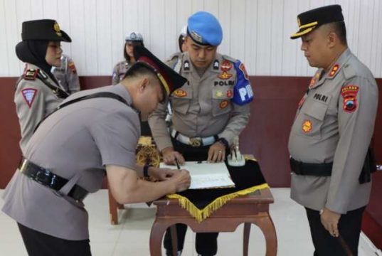 AKP Ginandra Putri Srinastiti SIK MSi, Jabat Kasatlantas Polres Wonosobo