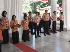Lepas Kontingen Rainas XII Kwarcab Wonosobo, Bupati : “Keluarkan Potensi Terbaik!”