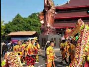 Ribuan Pengunjung Ramaikan Arak Arakan Cheng Ho di Sam Poo Kong