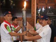 Obor Porprov Dikirab Menuju Pati, Edy Sujatmiko: Penyemangat Prestasi Atlet Jepara