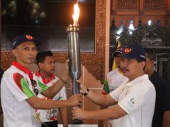Obor Porprov Dikirab Menuju Pati, Edy Sujatmiko: Penyemangat Prestasi Atlet Jepara