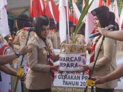Estafet Tunas Kelapa Diserahterimakan Hesti Nugroho Ke Kwarcab Kudus, Ini Empat Pesan Ganjar Pranowo