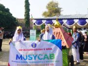 Musycab PCM ke-48, SMP Muhammadiyah 8 Wedi Semarakkan Karnaval