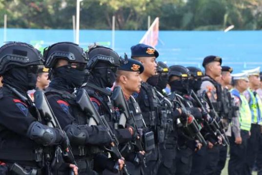 Tampil Humanis, 302 Personel Gabungan Amankan Penutupan Porprov XVI Jateng