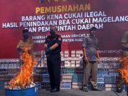 Bea Cukai Magelang Musnahkan Jutaan Batang Rokok Ilegal Bea Cukai