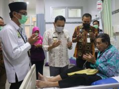 Pj Bupati Jepara Kunjungi Jamaah Haji yang Jalani Rawat Inap di RSUD RA Kartini