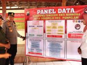 Perangi Narkoba, Dandim dan Kapolres Gelorakan Kampung Tangguh Bersinar
