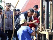 Polres Wonogiri Bangun Sumur Bor Bantu Atasi Kekeringan