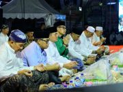 Warga Kudus Gelar Syukuran 474 Tumpeng di Malam Terakhir Kepemimpinan Bupati Hartopo