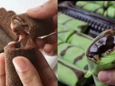 Membuat Dadar Gulung Isian Coklat