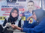Ratusan Warga Tegal Ikuti Pengobatan Gratis Demokrat Peduli