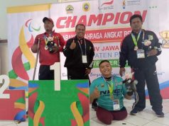 Hikmat, Atlet Angkat Berat Disabilitas Batang Sumbang Dua Emas
