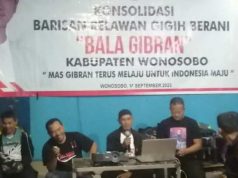 Konsolidasi Bala Gibran di Sukoharjo Wonosobo : “Layak Jadi Cawapres 2024 Termuda!”