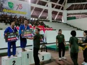 Atlet Judo 410/Alugoro Raih Juara I Kejuaraan Bela Diri Pangdam Diponegoro di Semarang