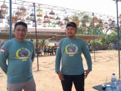 Lomba Perkutut Ramaikan Saparan Makam Mbah Poncowati Ngembal Kulon