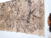 Lukisan Batik Karya Yustinus Agus Daryanto, Pakai Bubuk Beras Ketan Dan Gula Pasir Lukisan Batik