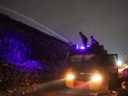 Padamkan Kebakaran TPA Putri Cempo, Polresta Surakarta Kerahkan Tujuh Water Canon Polisi
