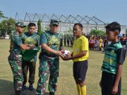 24 Tim Sekolah Sepak Bola Ikuti Turnamen Piala Dandim 0715/ Kendal