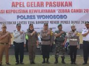 Apel Gelar Pasukan Operasi Zebra Candi 2023, Wakapolres Wonosobo : “Mari Ciptakan Kamseltibcarlantas!”