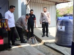 Sumur Bor Bantuan Polres Kudus Kini Bisa Dimanfaatkan Warga Setrokalangan