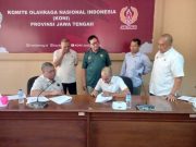 KONI Jateng Bagikan Dana Kompensasi Atlet Selam Rp 300 Juta