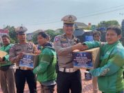 Satlantas Polres Jepara Bagikan 300 Paket Sembako