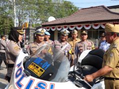 Wakil Bupati Kendal Pimpin Apel Gelar Pasukan Operasi Zebra Candi 2023