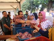Jaga Inflasi Pemkab Gelar Pasar Murah di Mayong
