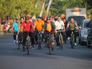 Gowes Bersama, Sekda Jepara Pantau Kebersihan Kota