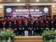 201 Mahasiswa Ikuti Wisuda Ke-66 Fakultas Hukum USM