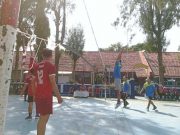 Bola Voli Sinergitas Antarlembaga, Warga Binaan Rutan Rembang vs Perhutani Mantingan Skor 3:1