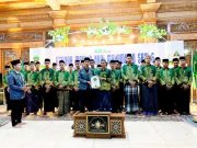 Ahmad Thoriq At-Tazky dan Intan Nur Cahyaningsih Dikukuhkan sebagai Ketua IPNU-IPPNU Ranting Petekeyan