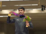 Muhammad Sejahtera Borong Dua Medali Emas Cabor Menembak Asian Games