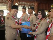 112 Anggota Pramuka Jepara Dianugerahi Penghargaan Lencana, Diantaranya Hesti Nugroho