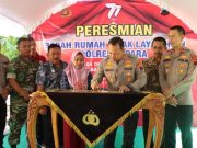 Janda Dua Anak Itu Mendapatkan Rumah Layak Huni dari Polres Jepara
