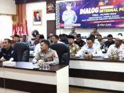 Mengikuti Dialog Penguatan Pemilu Damai Tingkat Nasional