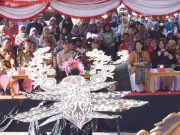 Batik Carnival Wonogiren Digelar di Alun-alun Giri Krida Bakti