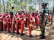 Para Siswa Mengadakan Outing Class ke Lokasi TMMD