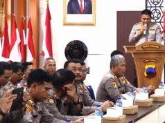 Polres Wonogiri Menggelar Latpraops, Siap Amankan Pemilu 2024