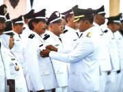 Pelantikan Serentak 21 Kades, Bupati Pacitan Pesan Lima Hal