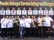 Kirab Nasional Pemilu 2024 Memasuki Kabupaten Wonogiri