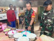 Dansatgas TMMD Juga Mengecek Menu Makanan Para Prajurit