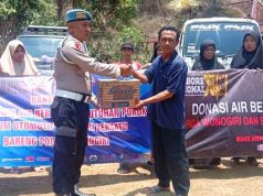 Baksos Polres Wonogiri Bantu Sembako dan Droping Air Bersih