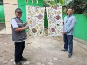 Penyintas TB di Batang Dibekali Kompetensi Batik Ecoprint