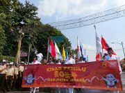 Kirab Pemilu 2024 di Kabupaten Jepara Diikuti 18 Parpol